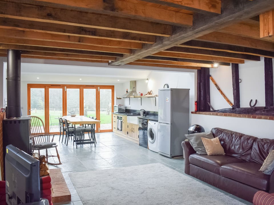 Open plan living space | Polecat Barn - Lewes Retreats, Plumpton Green, near Lewes