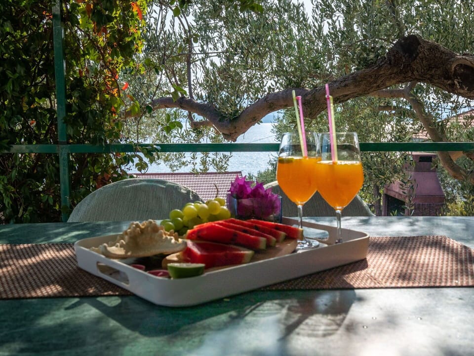 Tableware, Food, Plant, Water, Table, Outdoor Furniture, Interior Design, Tree, Plate, Window