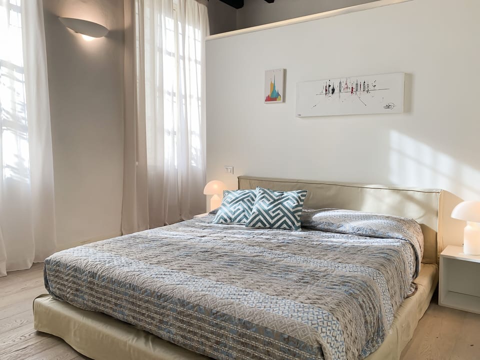Superior Apartment, Courtyard Area | 1 bedroom, premium bedding, down comforters, memory foam beds