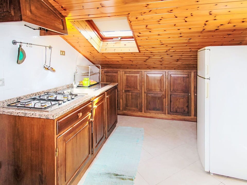 Wood, Flooring, Interior Design, Kitchen, Floor, Cabinetry, Ceiling, Countertop, Major Appliance, Wood Stain