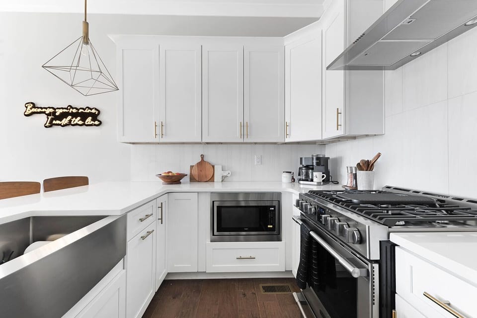 Kitchen details - fully equipped and coffee on us :)