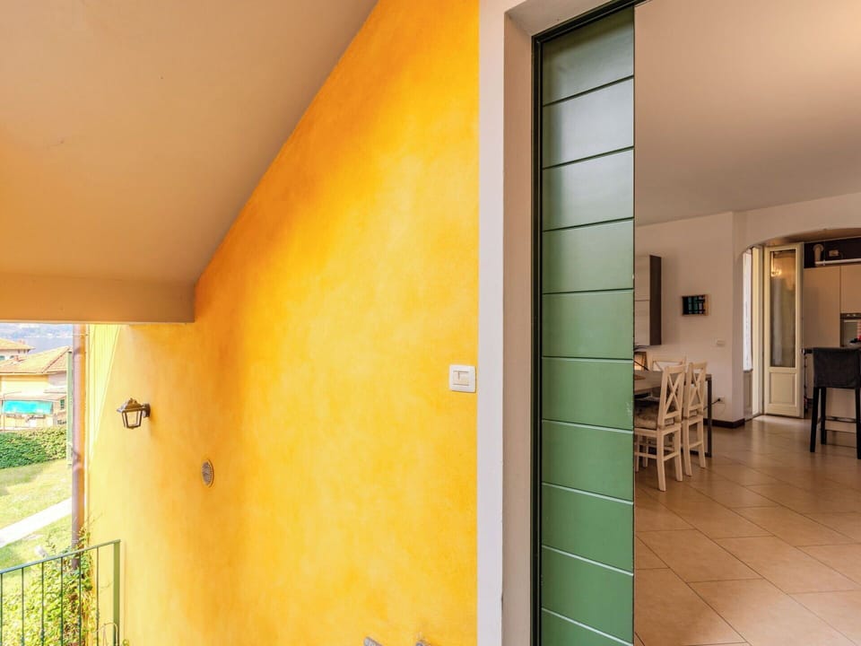 Wall, Yellow, Flooring, Wood, Floor, Interior Design, Ceiling, Home, Door, Wood Stain