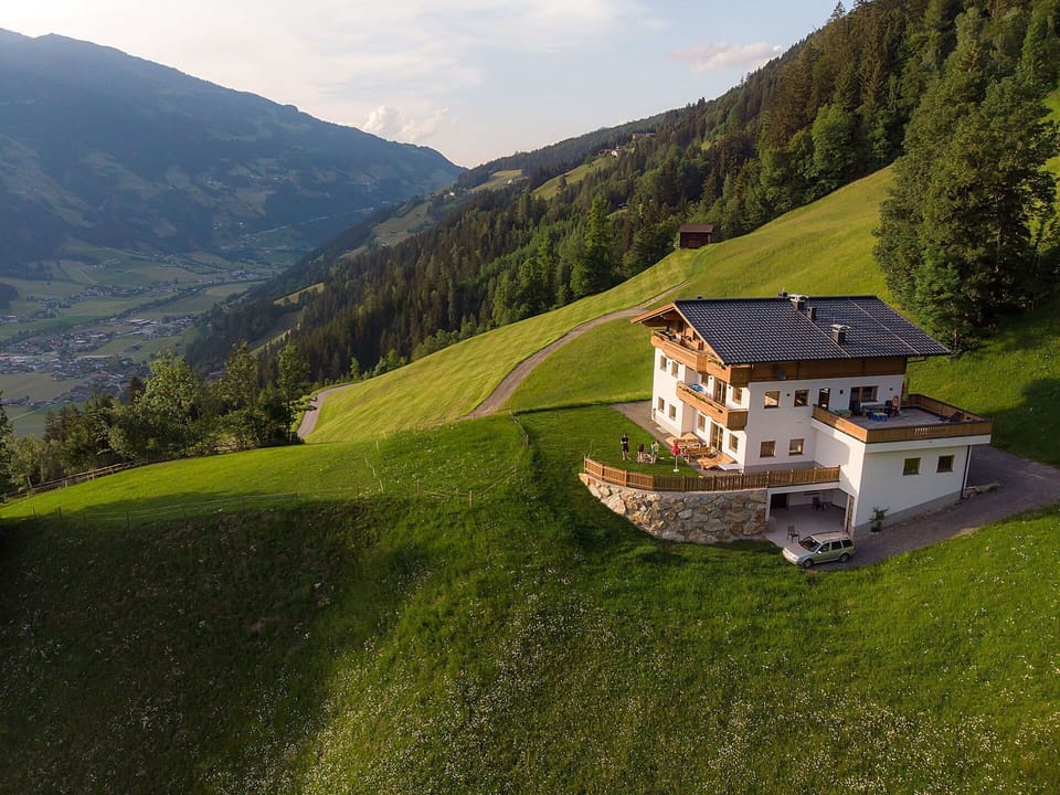 Landscape, House, Home, Rural Area, Hill Station, Cottage, Slope, Village, Mountain Range, Valley
