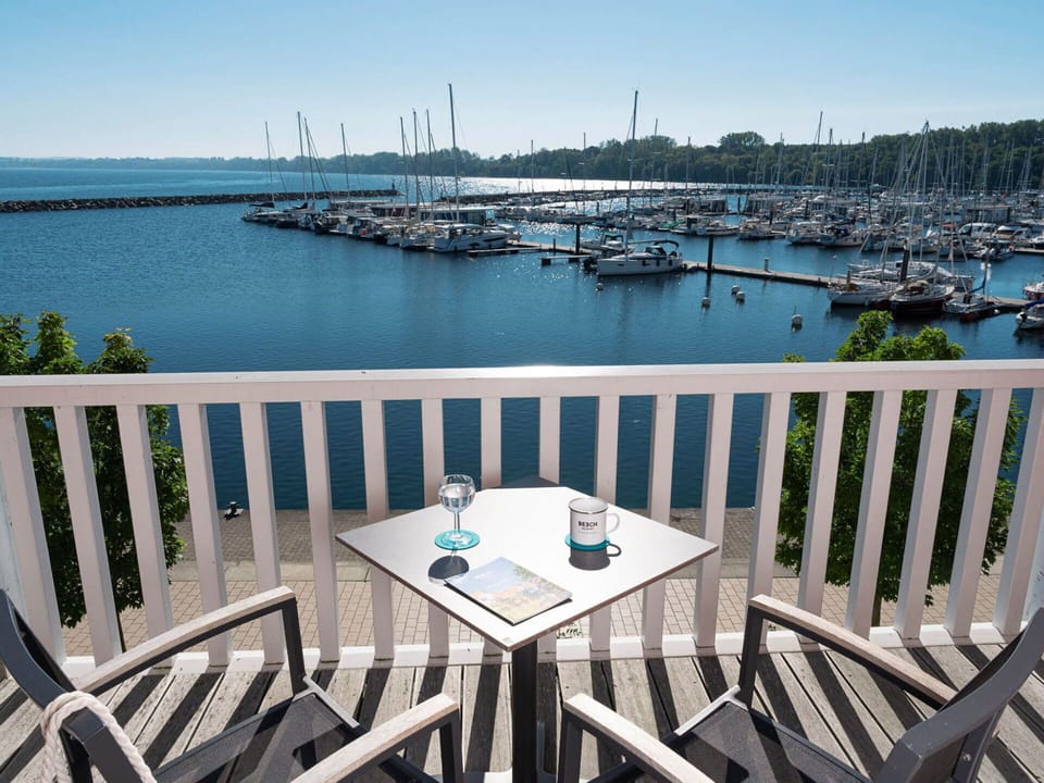 Water, Sky, Furniture, Property, Building, Table, Boat, Azure, Watercraft, Chair