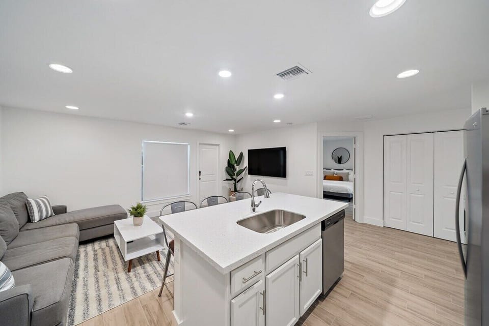 50 inch TV w/ complimentary Netflix and Wifi included with your stay