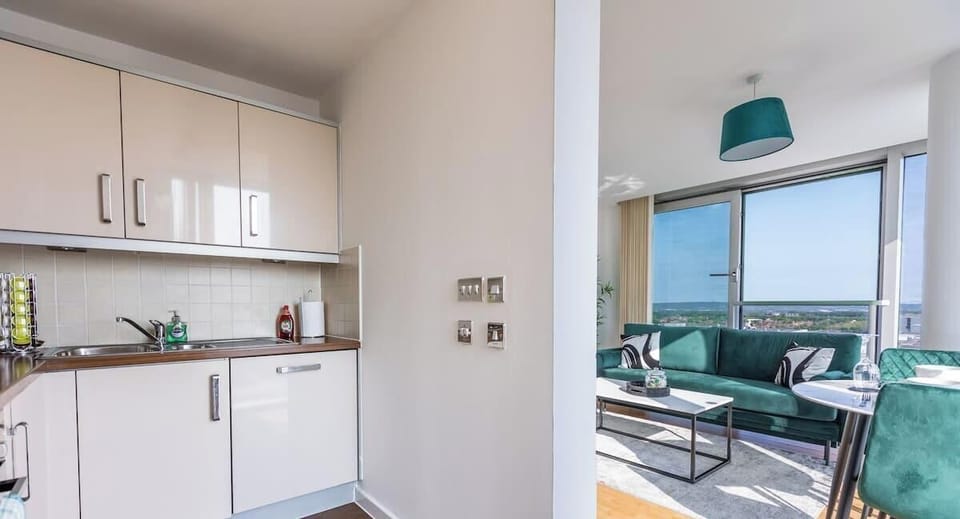 Kitchen at Valore Property Services Short Lets & Serviced Accommodation