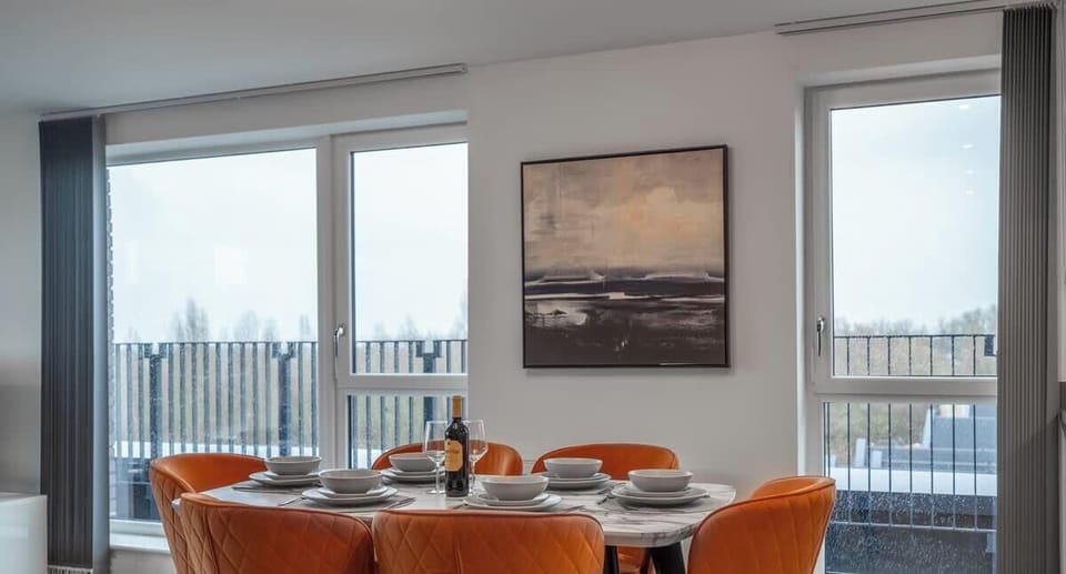 Dining at Valore Property Services Short Lets & Serviced Accommodation