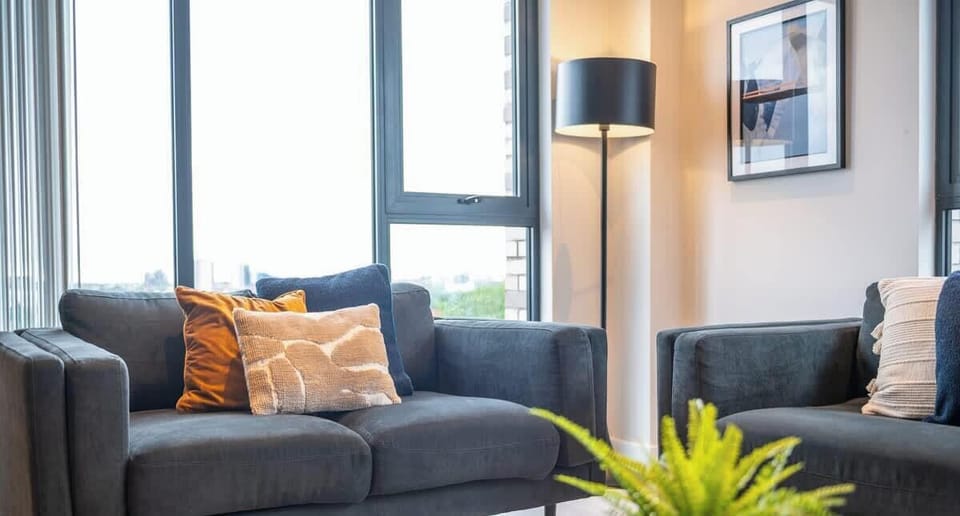 Lounge at Valore Property Services Short Lets & Serviced Accommodation