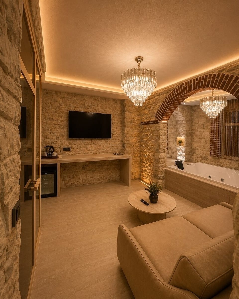 Couples treatment rooms, sauna, steam room, Turkish bath