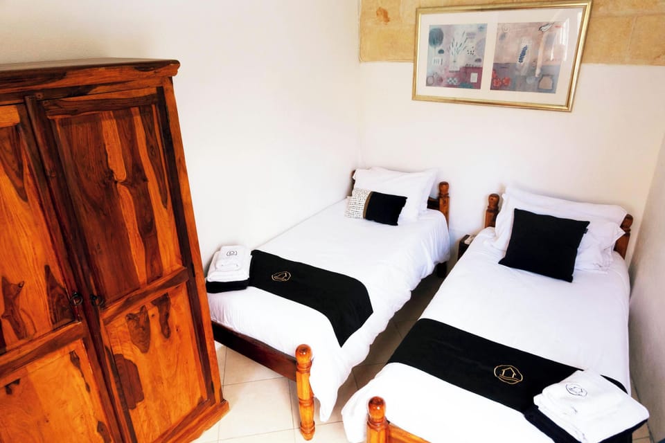 Family House, Multiple Bedrooms (Dionisia Gozitan Villa and Pool) | 4 bedrooms, bed sheets