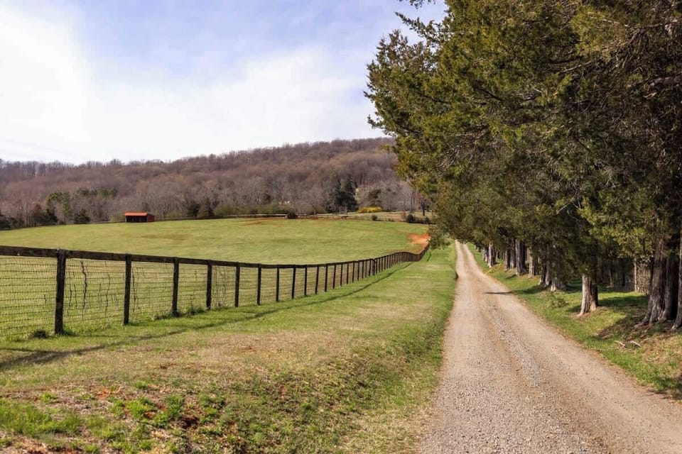 Main drive onto property