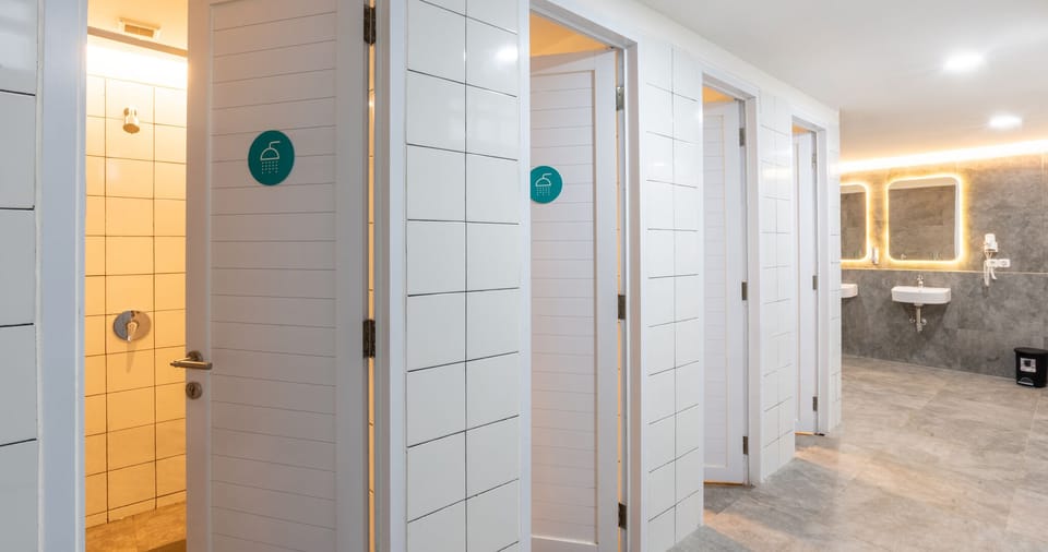 Shared bathroom