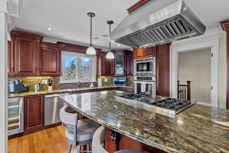 Modern kitchen with premium finishes and plenty of counter space.