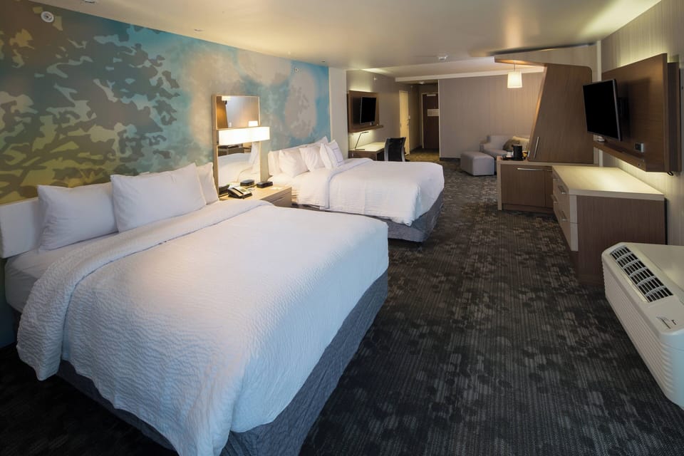 In-room safe, desk, blackout drapes, iron/ironing board