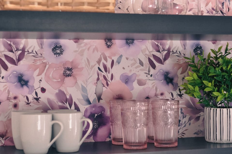 It's all in the beautiful details! Enjoy stylish glassware and vibrant floral accents throughout your stay.