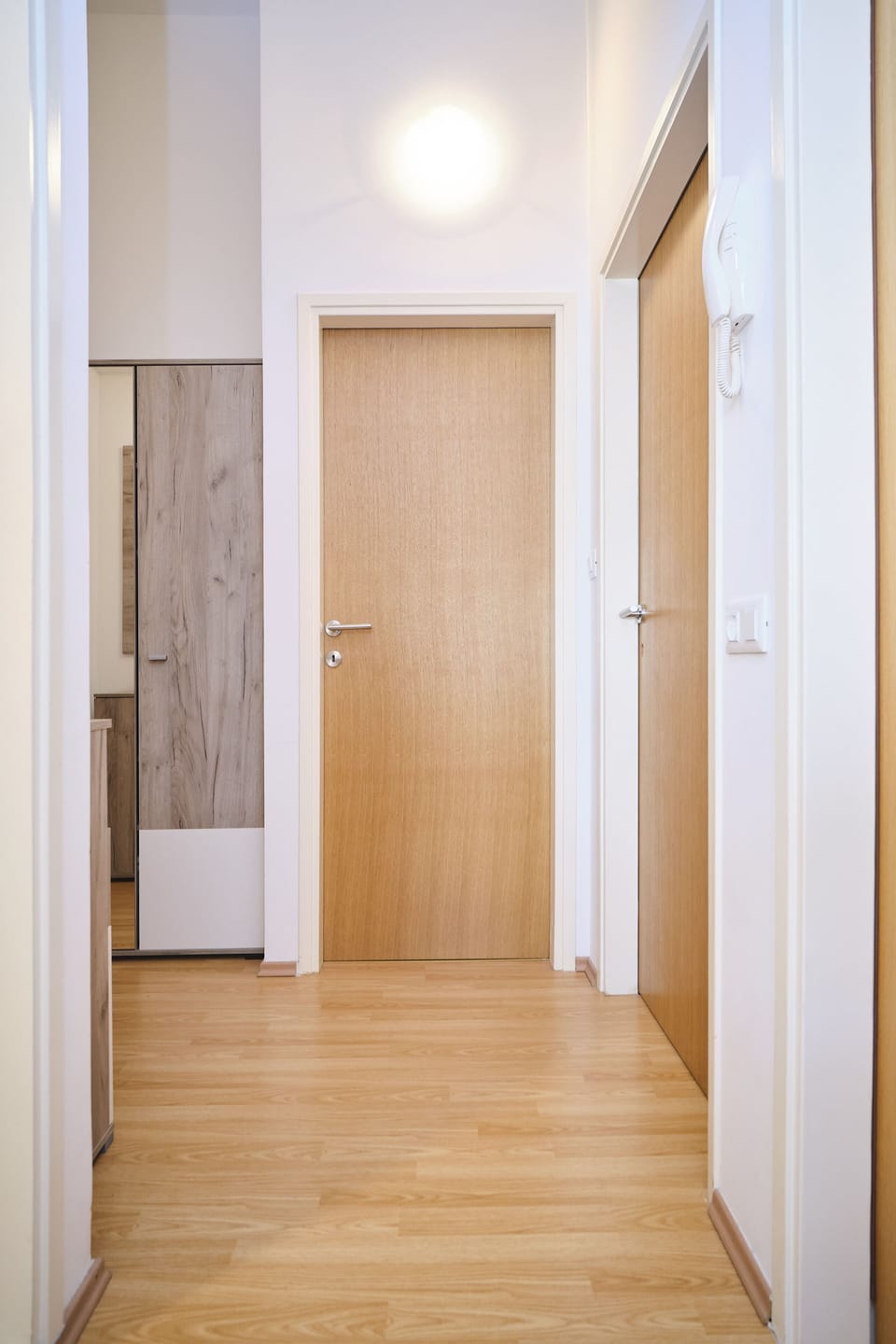 Interior entrance
