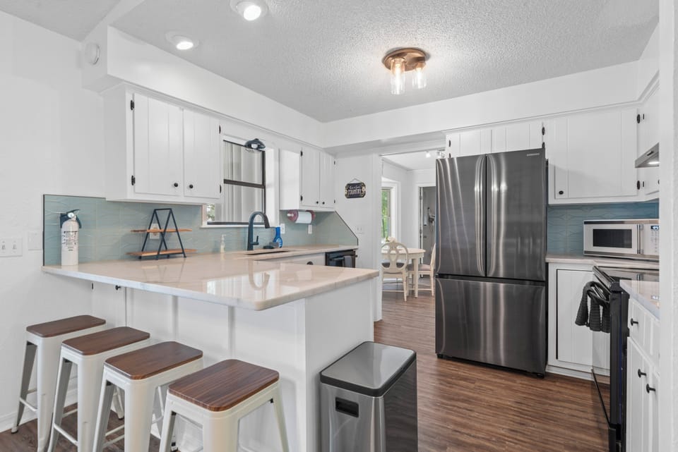 Newly renovated kitchen
