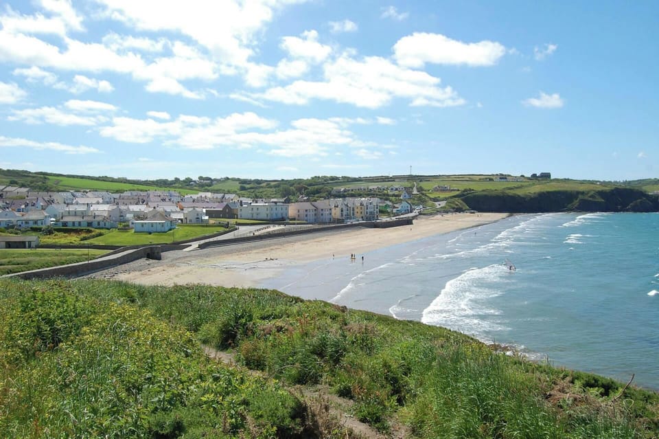 Broad Haven beach and village