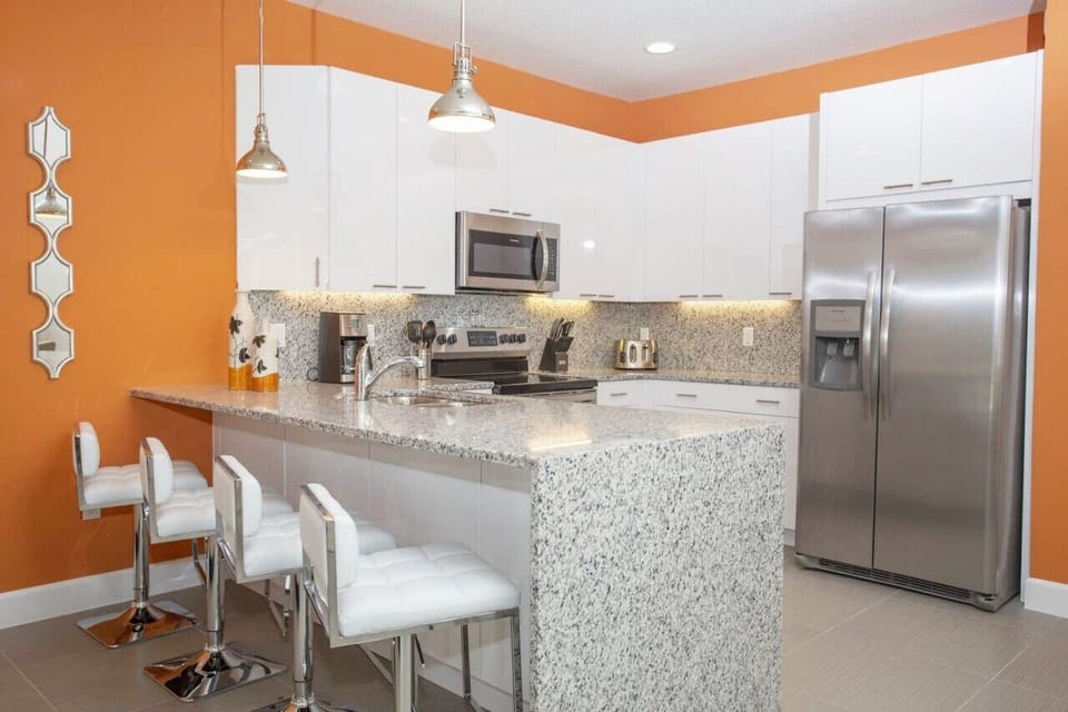 Kitchen Counter#Disney #Parks #Clermont #Townhouse #Vacation #Rental #Orlando #Heatedpool