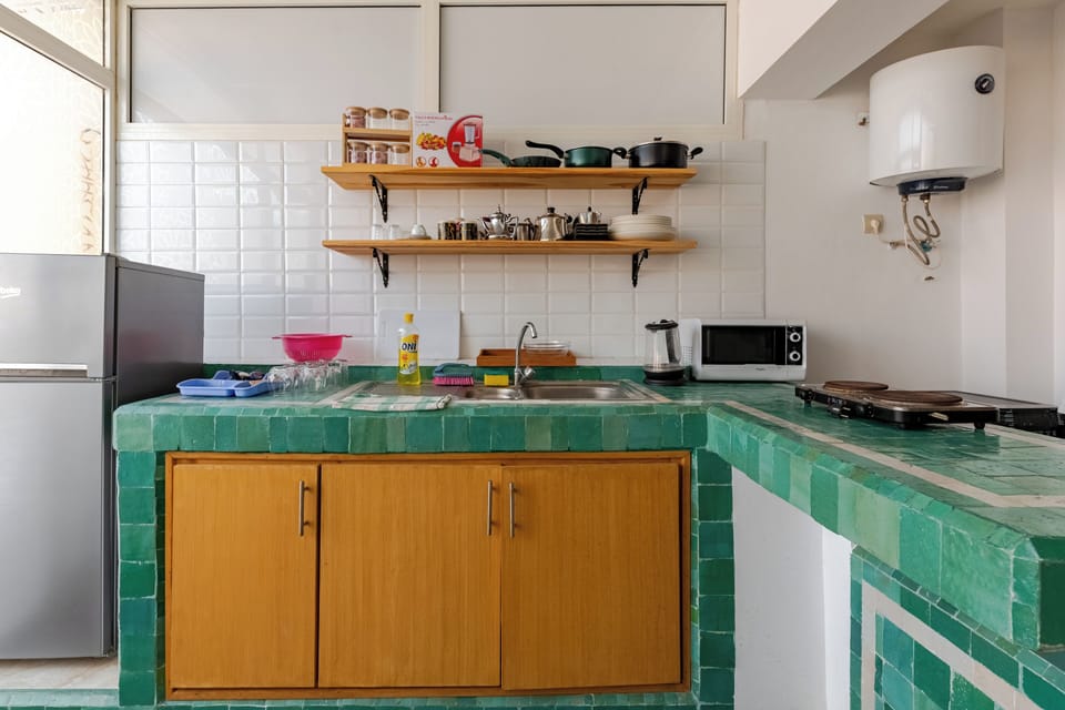 Superior Apartment, Multiple Beds | Private kitchen | Fridge, oven, stovetop, mixer