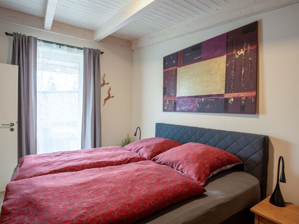 Furniture, Property, Building, Comfort, Wood, Textile, Bed, Shade, Bed Frame, Window