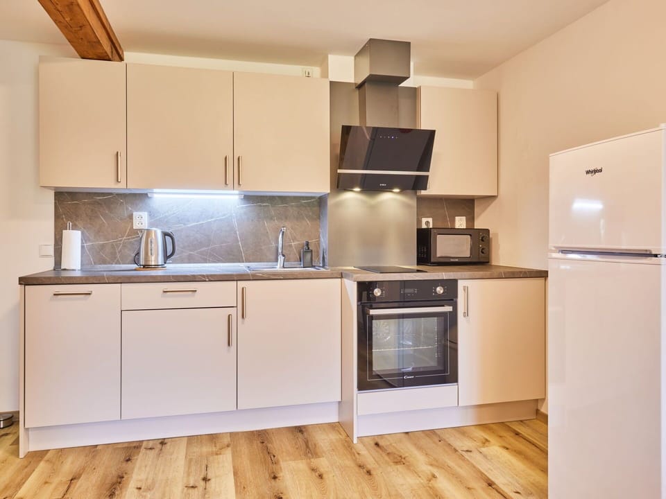 Brown, Cabinetry, Countertop, Kitchen Appliance, Kitchen Stove, Building, Sink, Kitchen Sink, Home Appliance, Wood