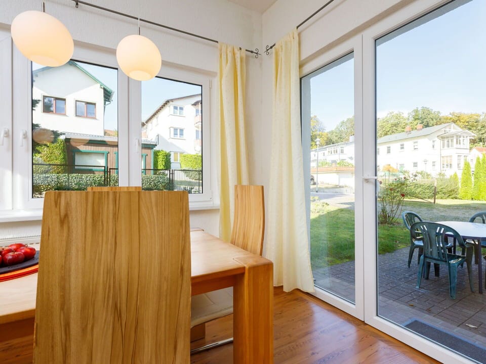 Furniture, Table, Plant, Window, Building, Wood, Interior Design, Architecture, Shade, Flooring
