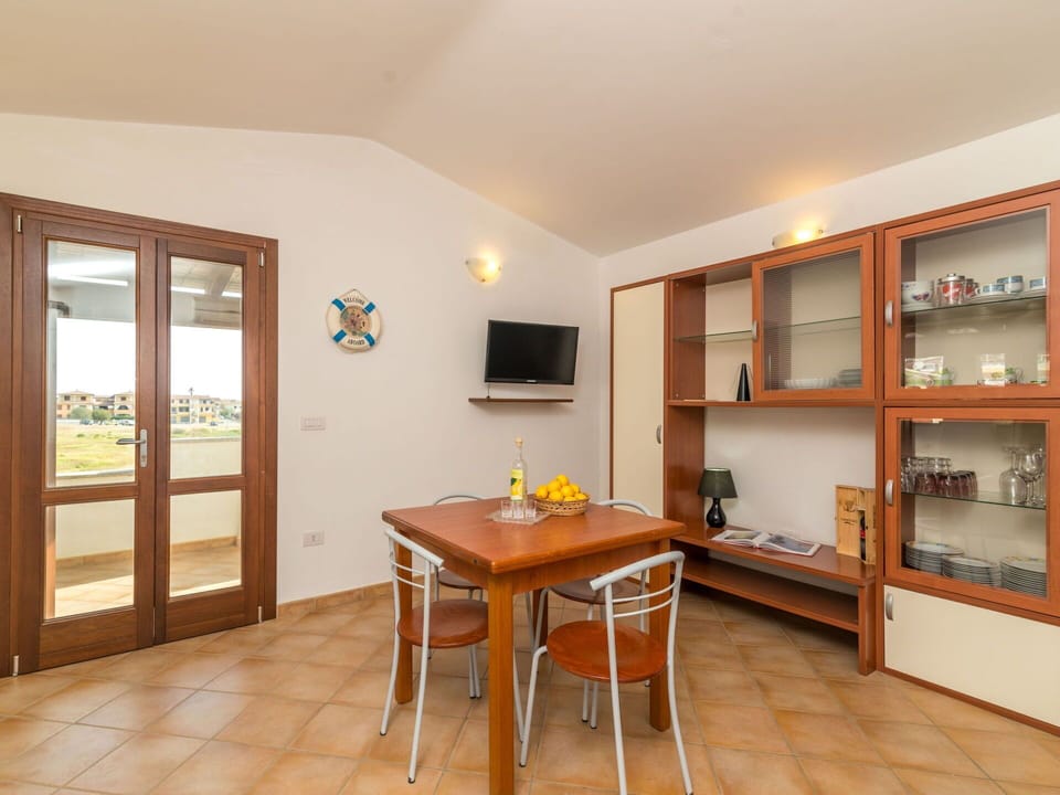 Furniture, Property, Table, Wood, Building, Orange, Cabinetry, House, Interior Design, Flooring