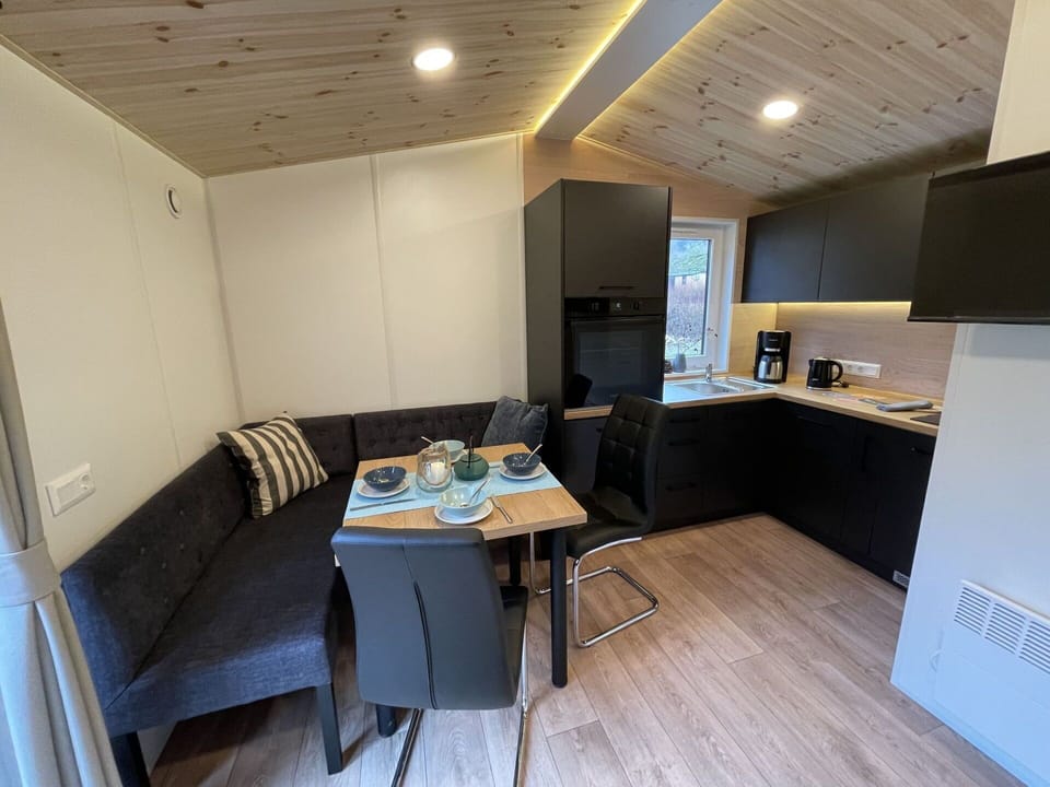 Furniture, Table, Cabinetry, Building, Interior Design, House, Flooring, Floor, Wood, Countertop