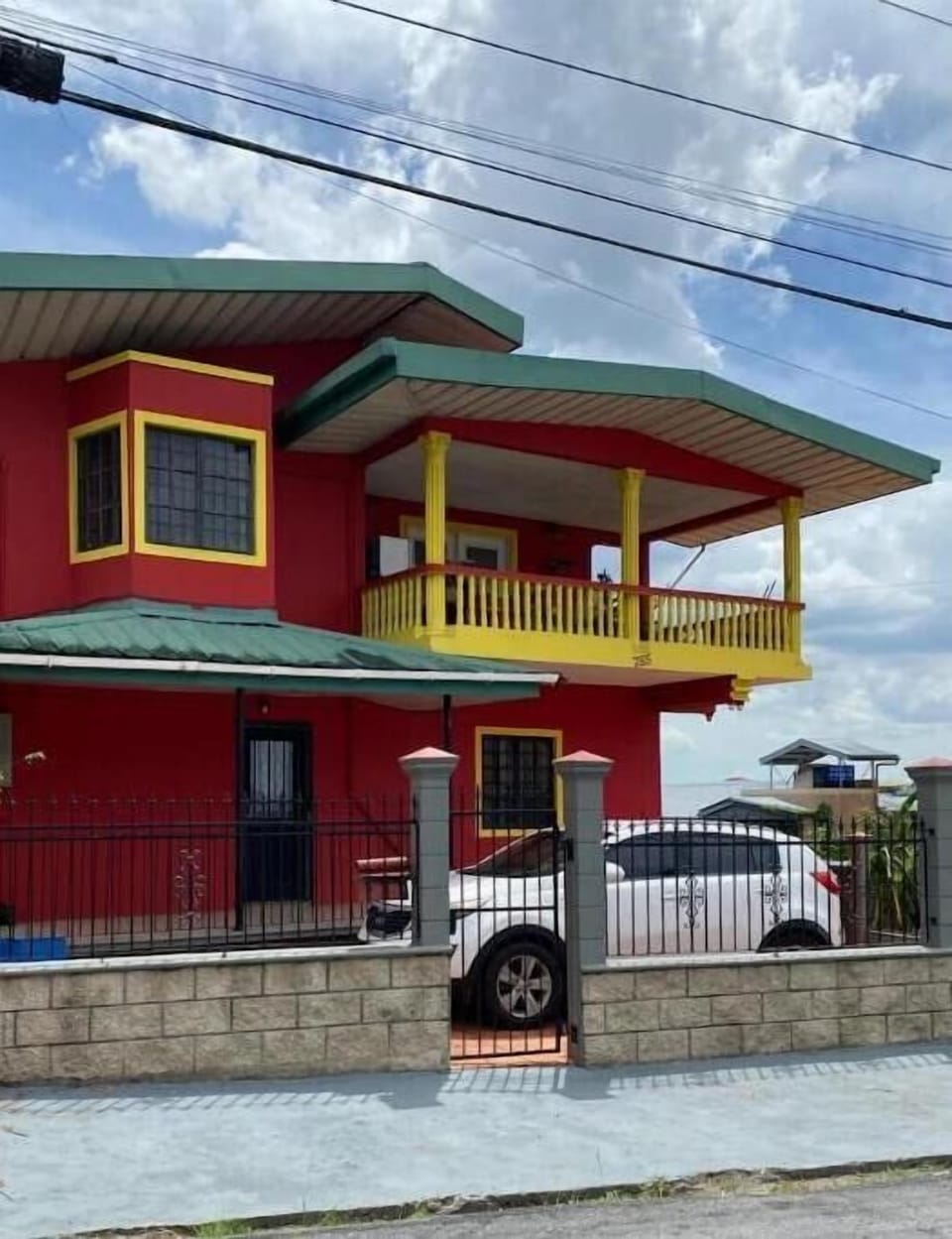 Exterior of house