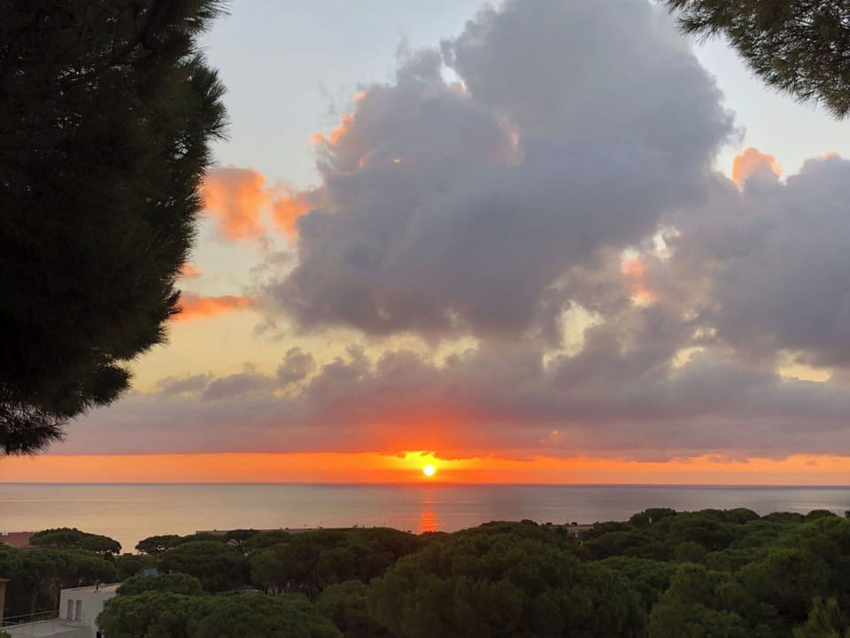Sky, Daytime, Horizon, Nature, Sun, Sunset, Afterglow, Dusk, Beauty, Orange