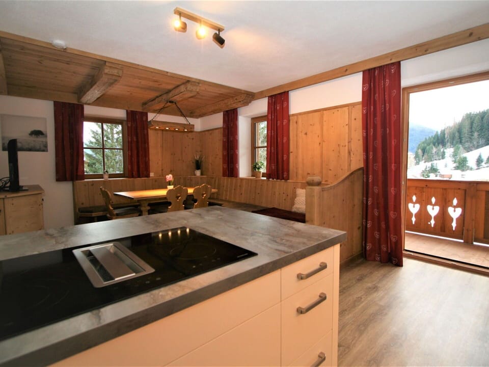 Brown, Cabinetry, Countertop, Sink, Wood, Window, Kitchen, Lighting, Flooring, Floor