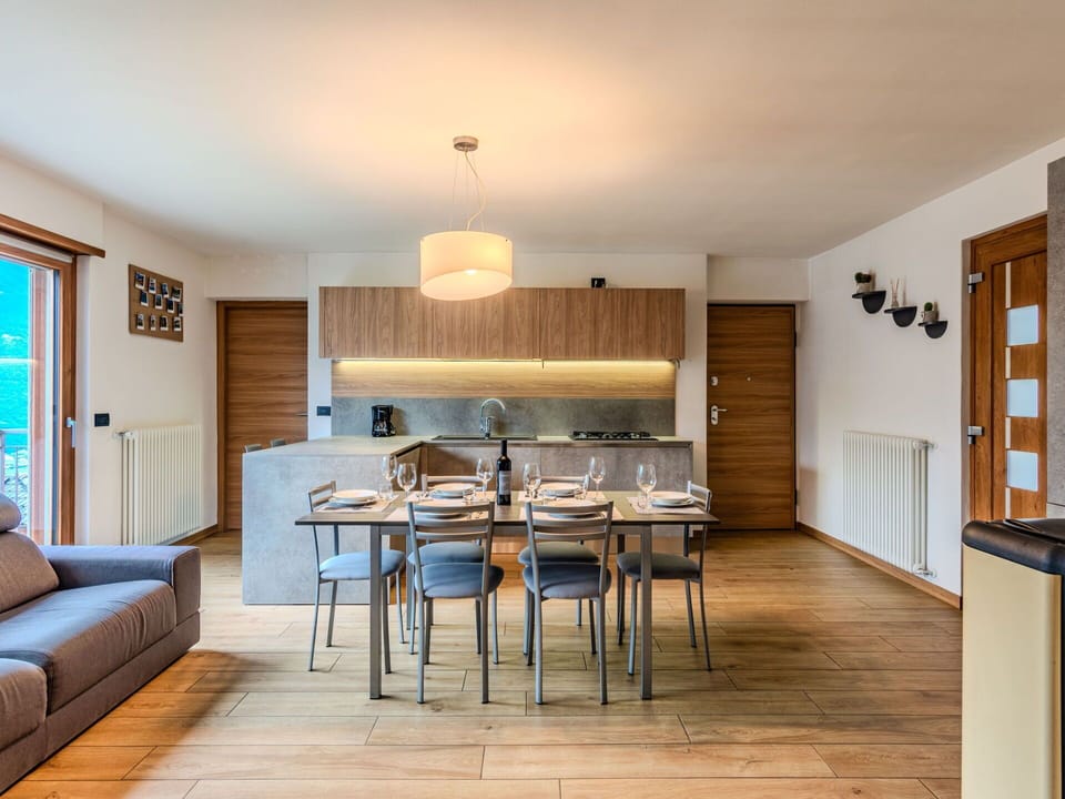Furniture, Table, Couch, Countertop, Wood, Living Room, Cabinetry, Kitchen, Flooring, Interior Design