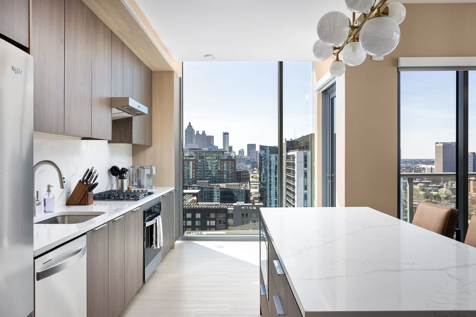 Kitchen fully equipped with all modern amenities