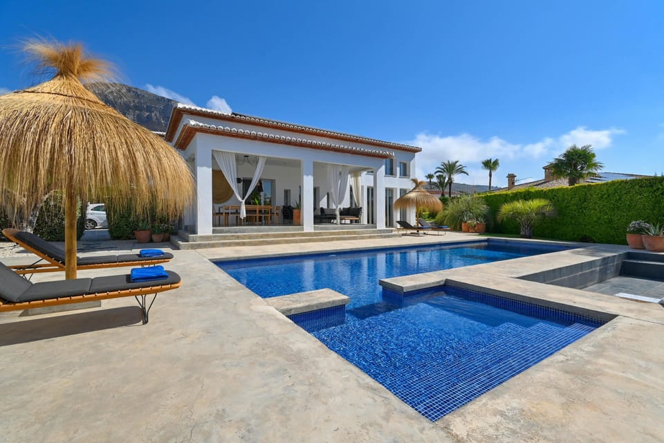 with private pool and terrace