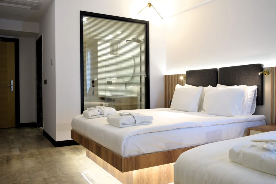 Superior Double or Twin Room | Hypo-allergenic bedding, minibar, in-room safe, laptop workspace