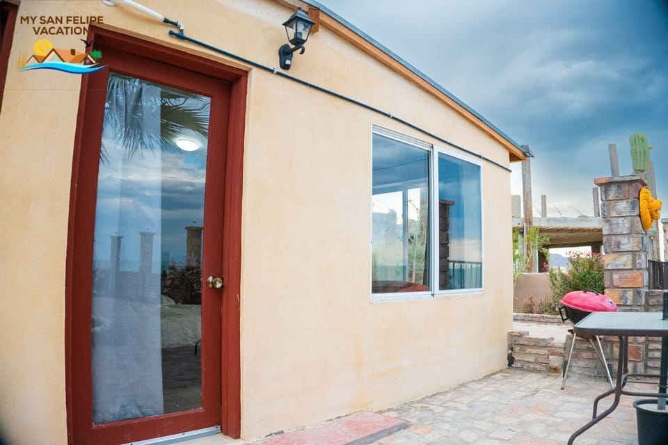 Your perfect beachfront escape awaits at Rancho Percebu Vacation Rental Studio 4, San Felipe Baja California. Steps from the Sea of Cortez & all amenities included!