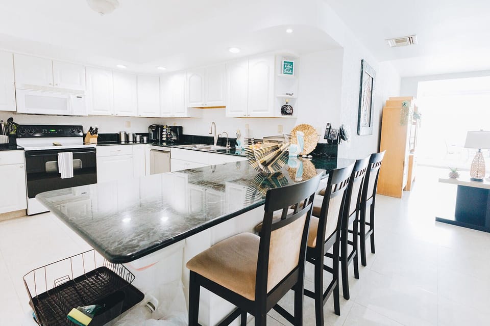 Gourmet Kitchen with Bar Seating