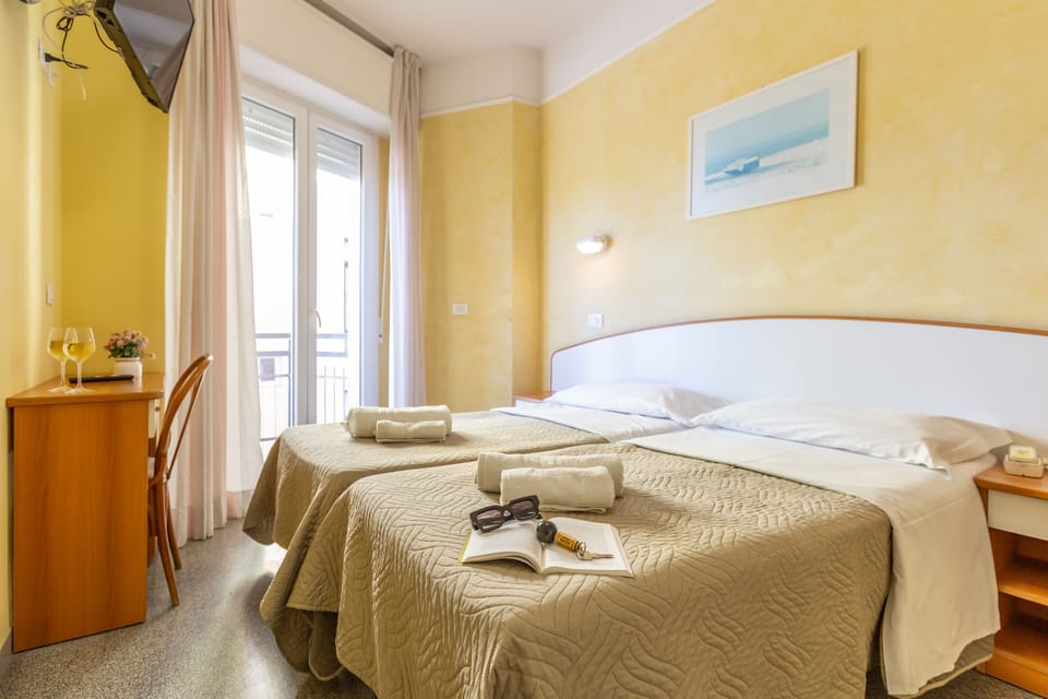 Comfort Double or Twin Room | Hypo-allergenic bedding, in-room safe, desk, laptop workspace
