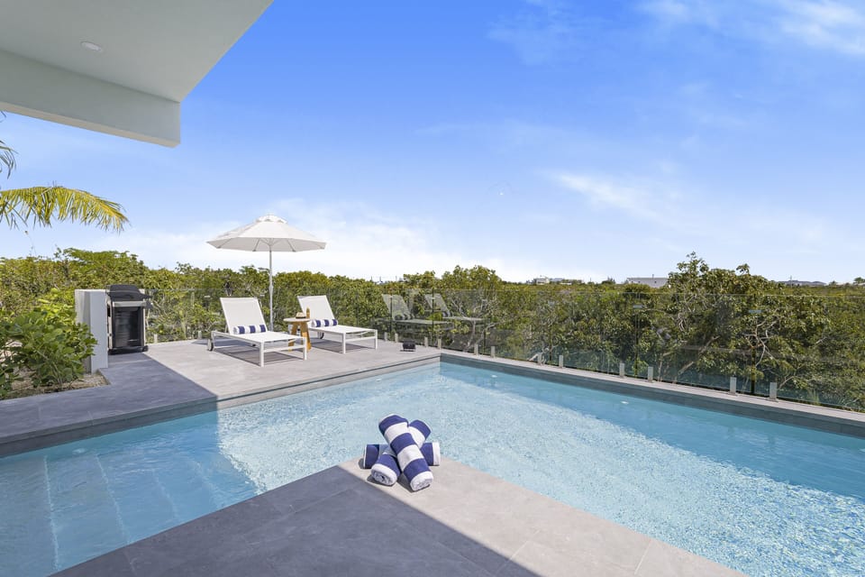 Pool and BBQ Area