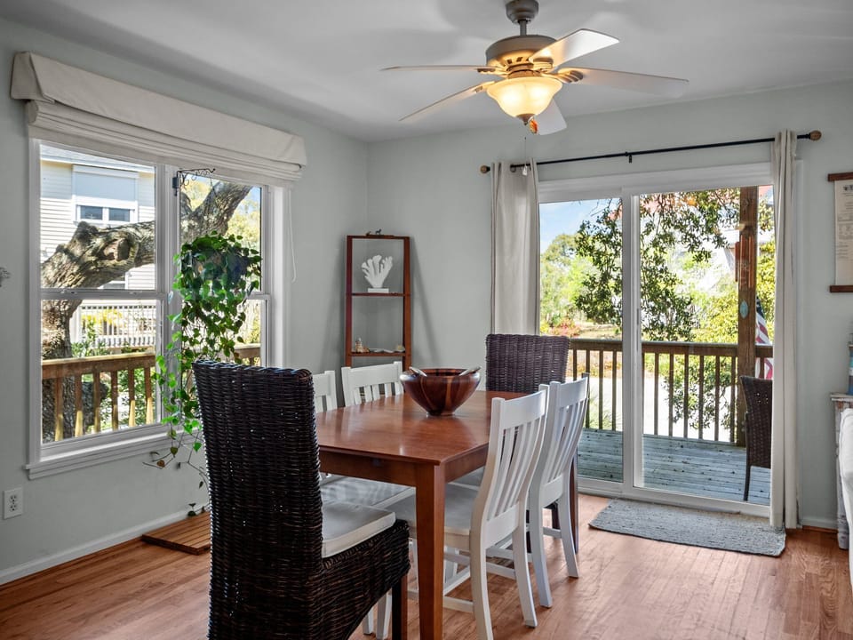 Plenty of natural light