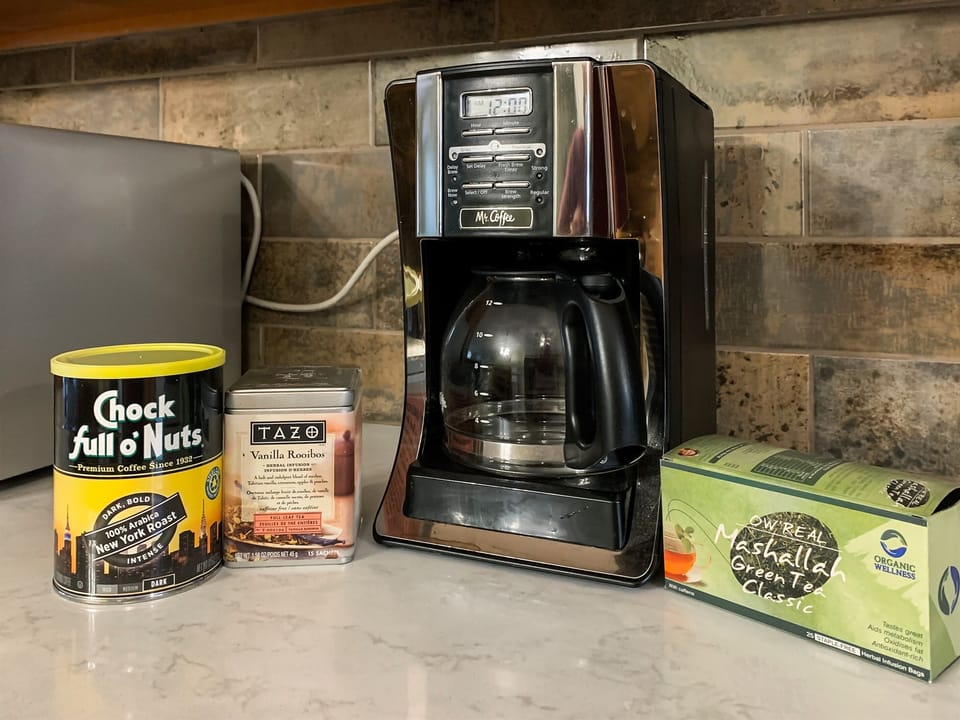 We provide the essentials for your stay :).