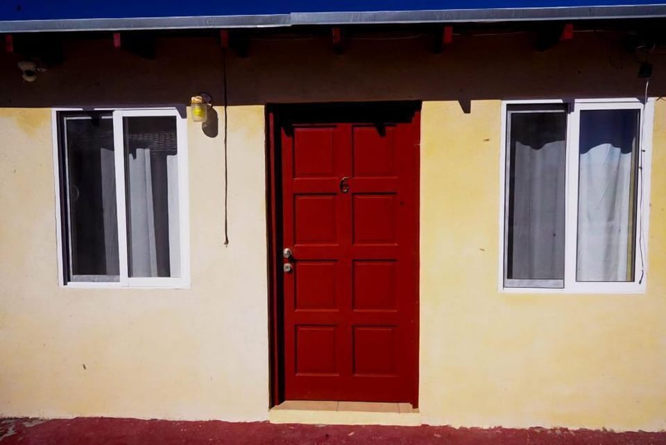 Step into your perfect beachfront getaway at Rancho Percebu Vacation Rental Studio 6, San Felipe Baja California Mexico. Your Sea of Cortez escape starts right at the entrance!