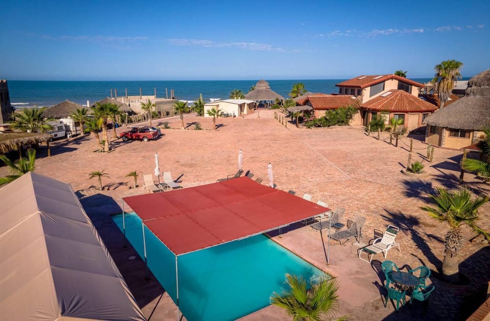 Top-rated Airbnb beach studio rental in Rancho Percebu, San Felipe BC Mexico. Book Studio 7 for your ultimate Sea of Cortez getaway!