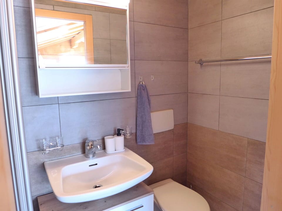 Brown, Tap, Plumbing Fixture, Sink, Bathroom Sink, Mirror, Bathroom, Interior Design, Floor, Building