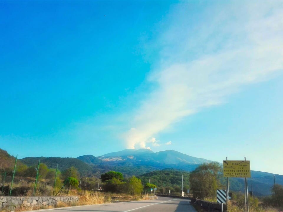 Sky, Cloud, Plant, Infrastructure, Mountain, Road Surface, Natural Landscape, Asphalt, Thoroughfare, Road