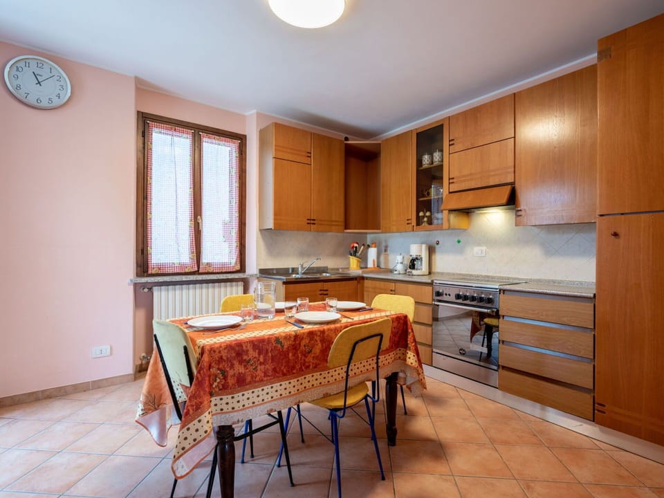 Cabinetry, Furniture, Countertop, Table, Window, Kitchen, Chair, Wood, Interior Design, Lighting