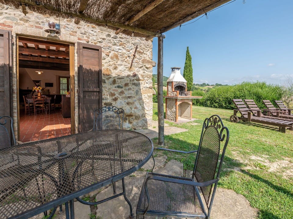 Property, Plant, Building, Furniture, Sky, Chair, Wood, Shade, Outdoor Furniture, Table
