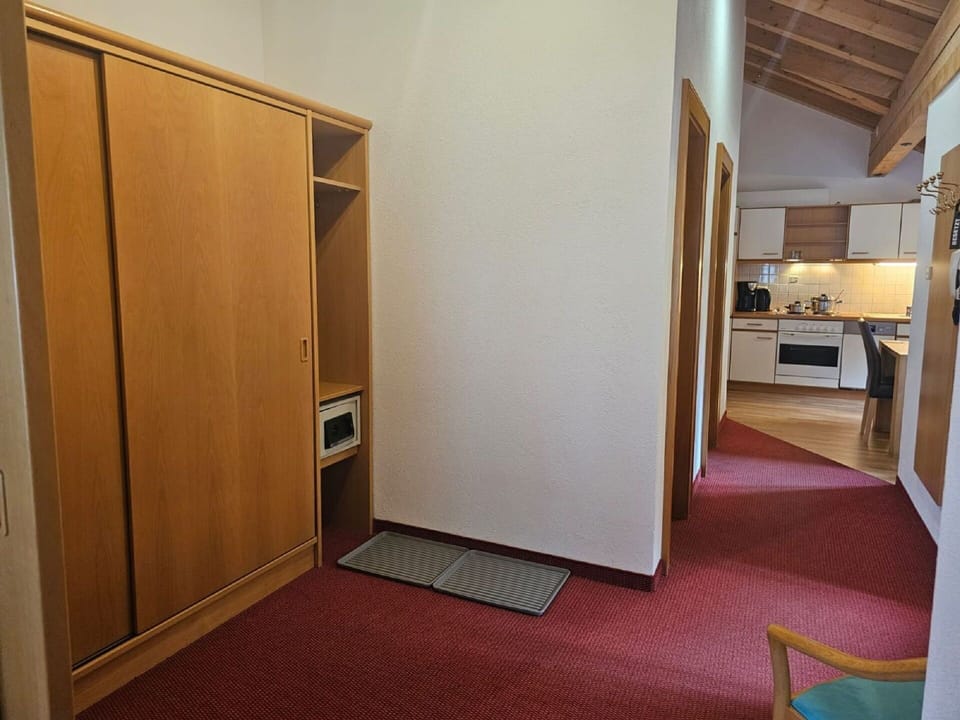 Cabinetry, Wood, Interior Design, Floor, Flooring, Building, Hardwood, Hall, Wood Stain