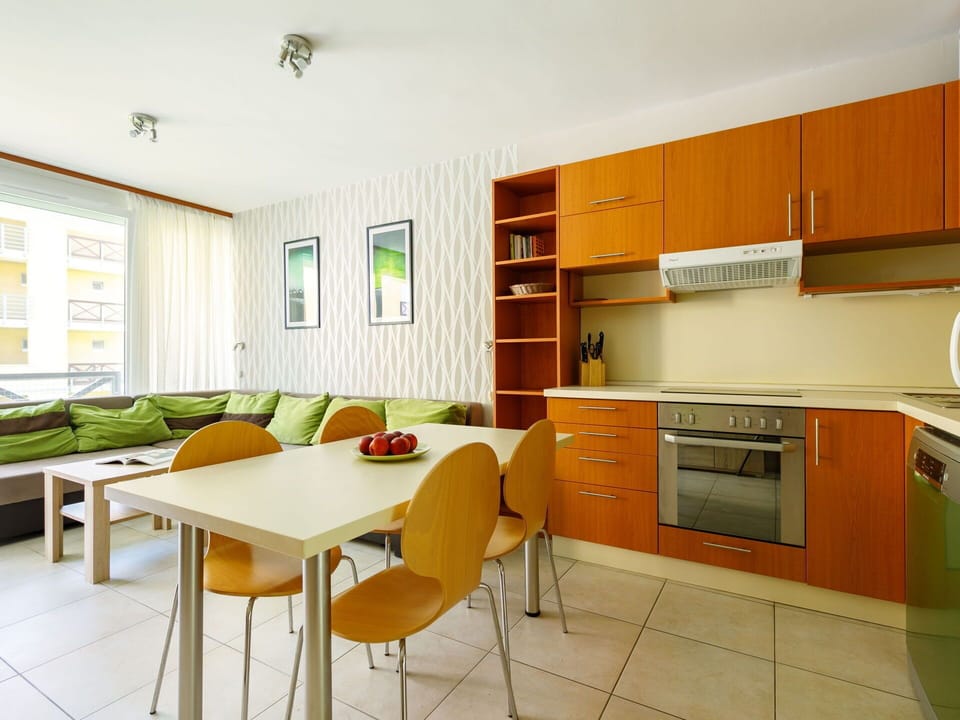 Furniture, Property, Cabinetry, Table, Window, Chair, Orange, Interior Design, Wood, Countertop